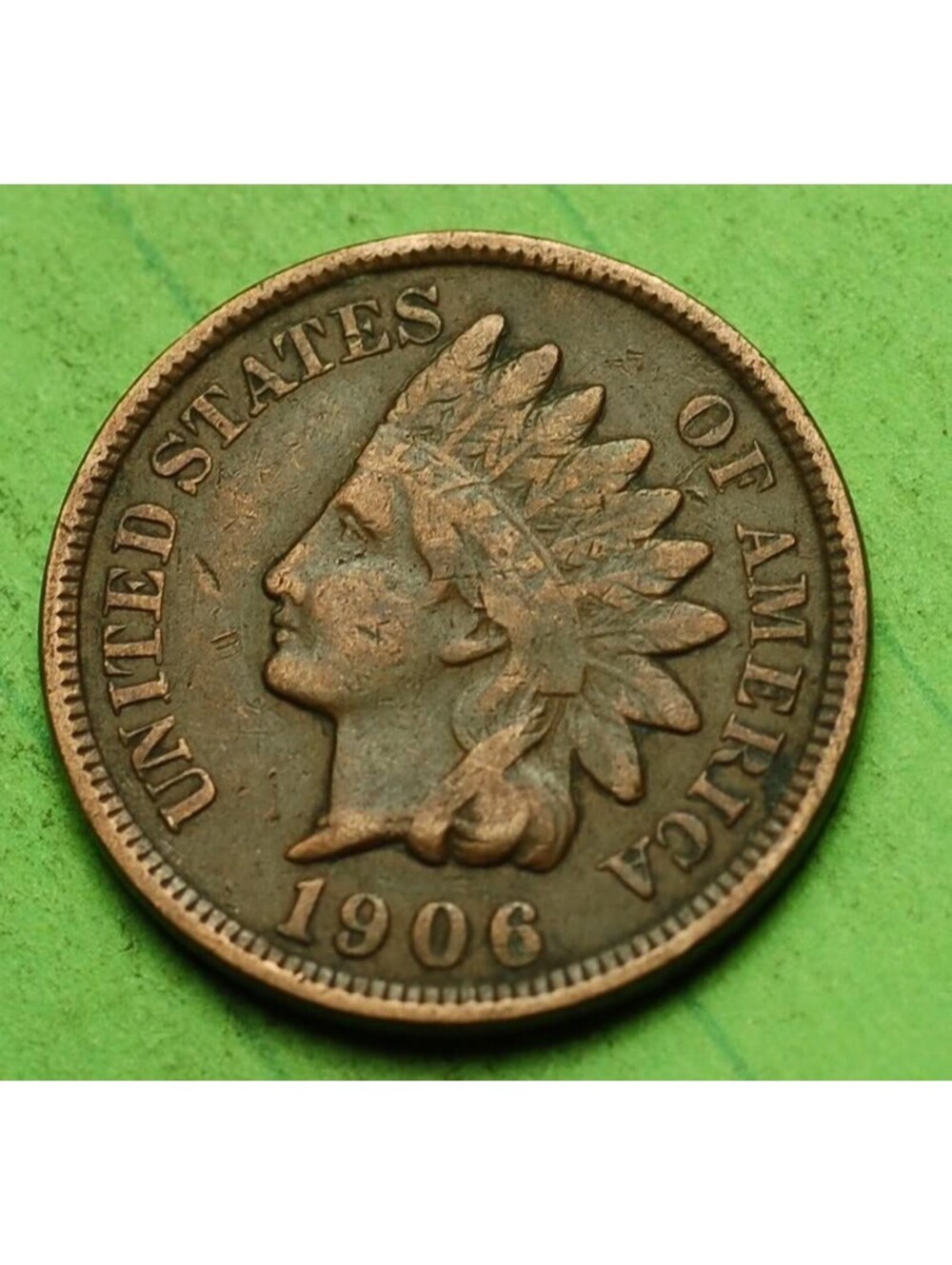 W789 1906 Indian Head Cent Penny 1c - Check Out Our Store LIBERTY SHOWING